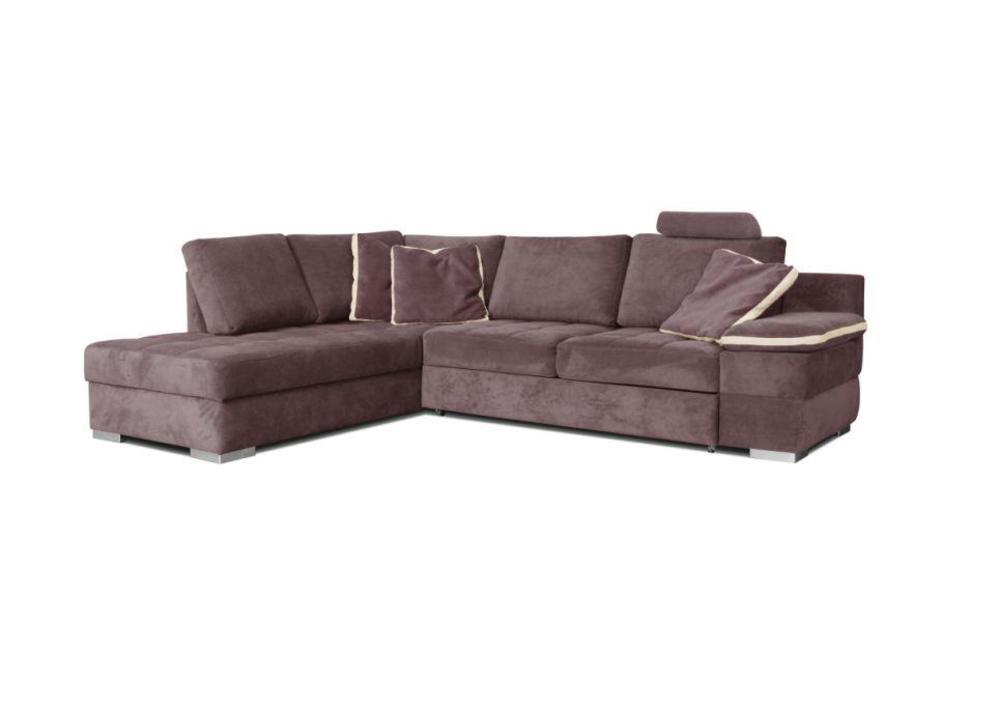 Cabriolet original en tissus gris formes arrondis 2