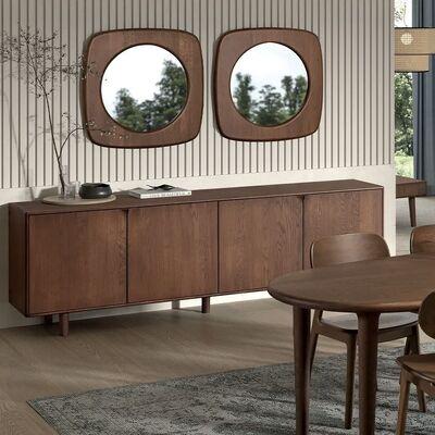 Buffet bas 4 portes style vintage