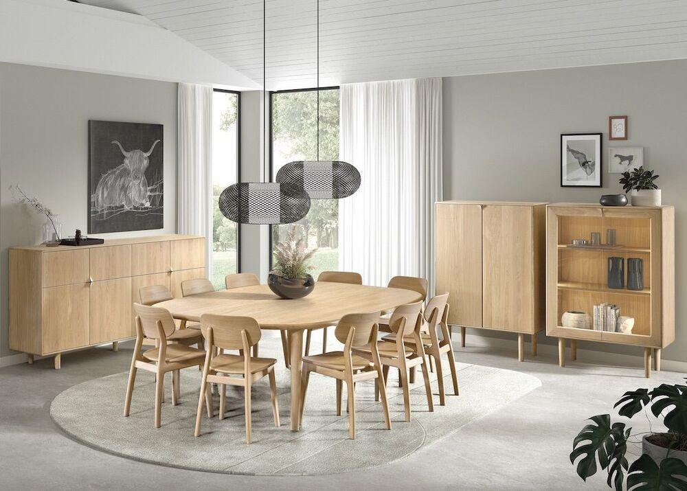 Buffet haut 8 portes esprit scandinave 2