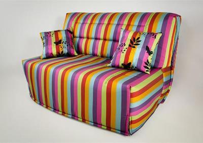 Banquette BZ originale tissu coloré