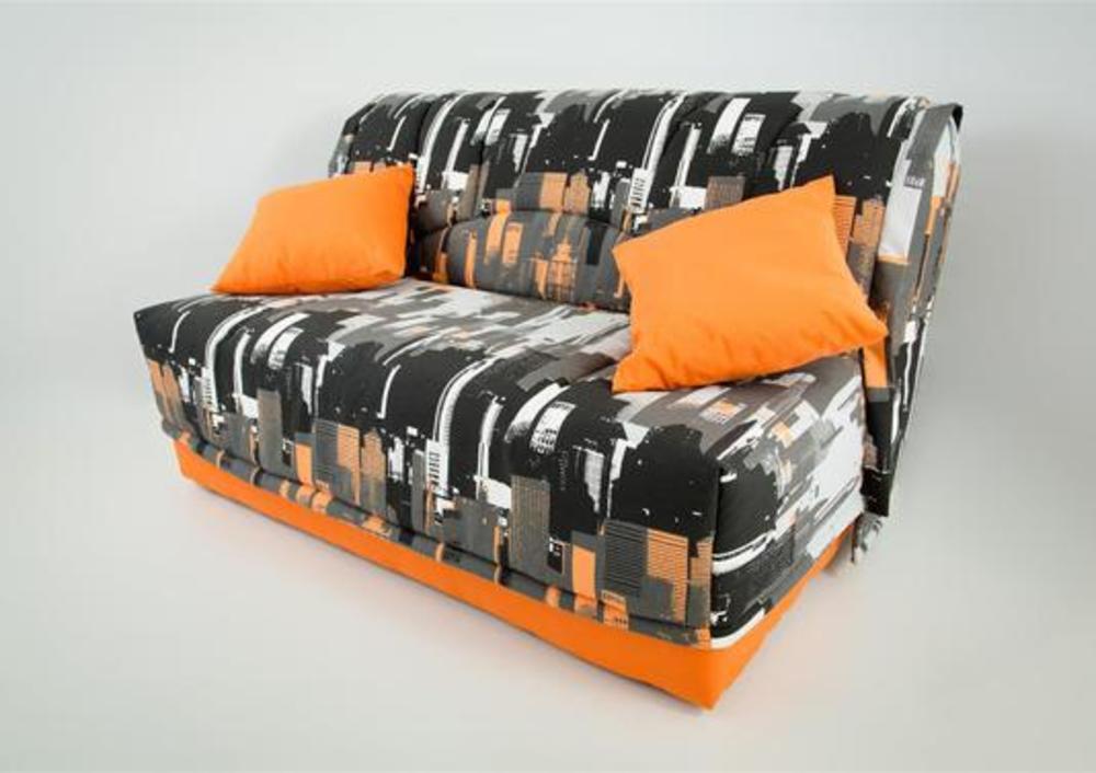 Belle banquette bz moderne imprimé immeubles