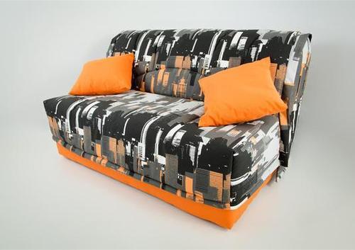 Belle banquette bz moderne imprimé immeubles