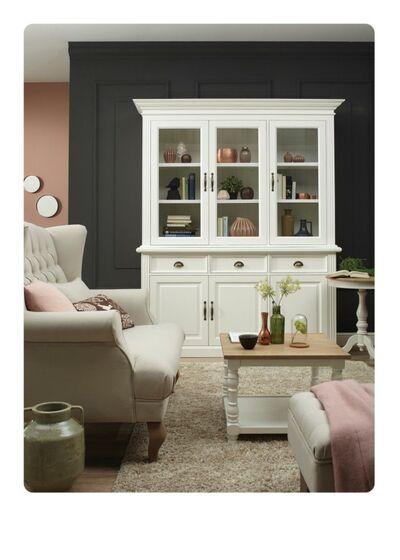 Vaisselier classique chic 6 portes 3 tiroirs