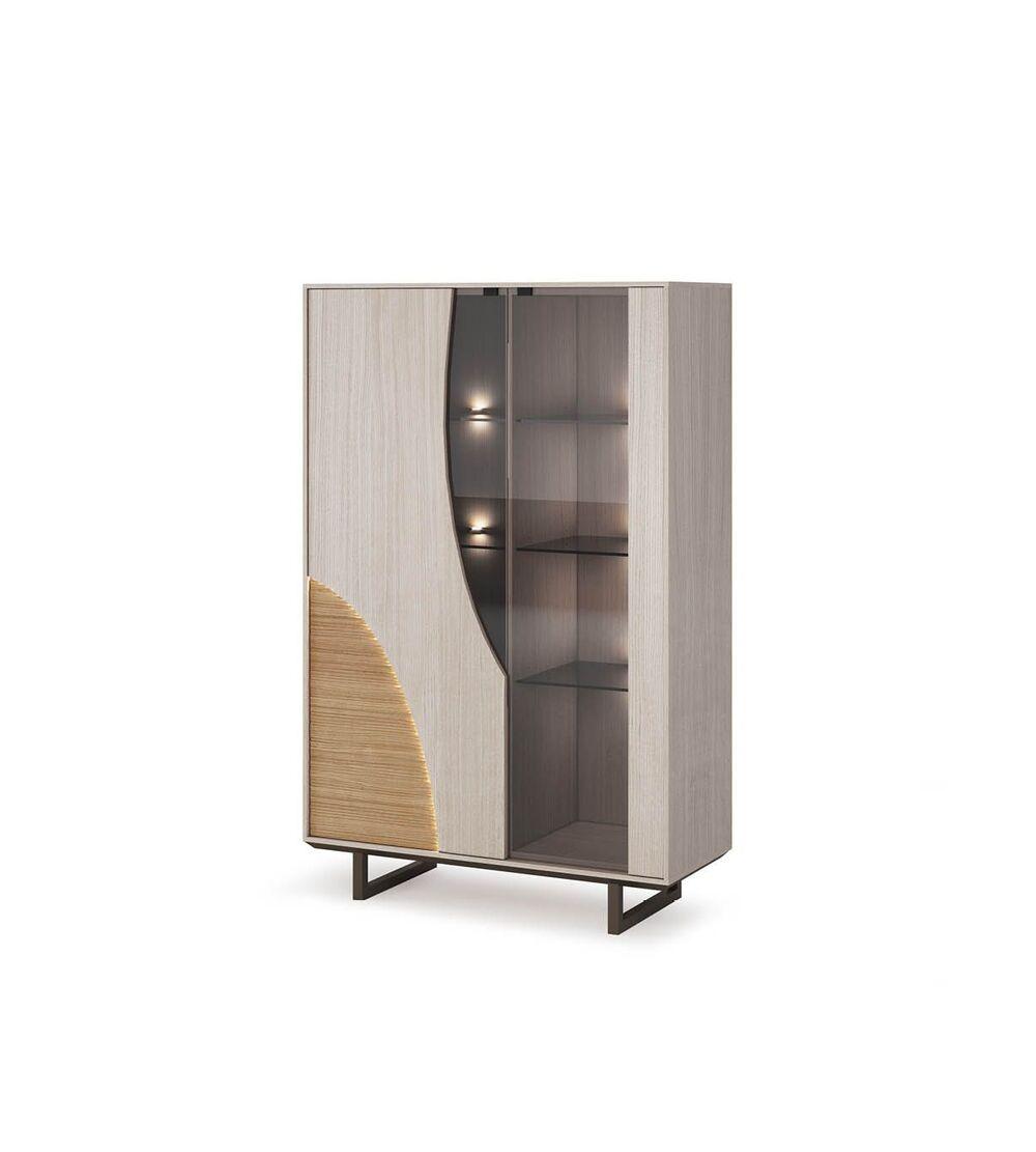 Vitrine design 2 portes personnalisable  4