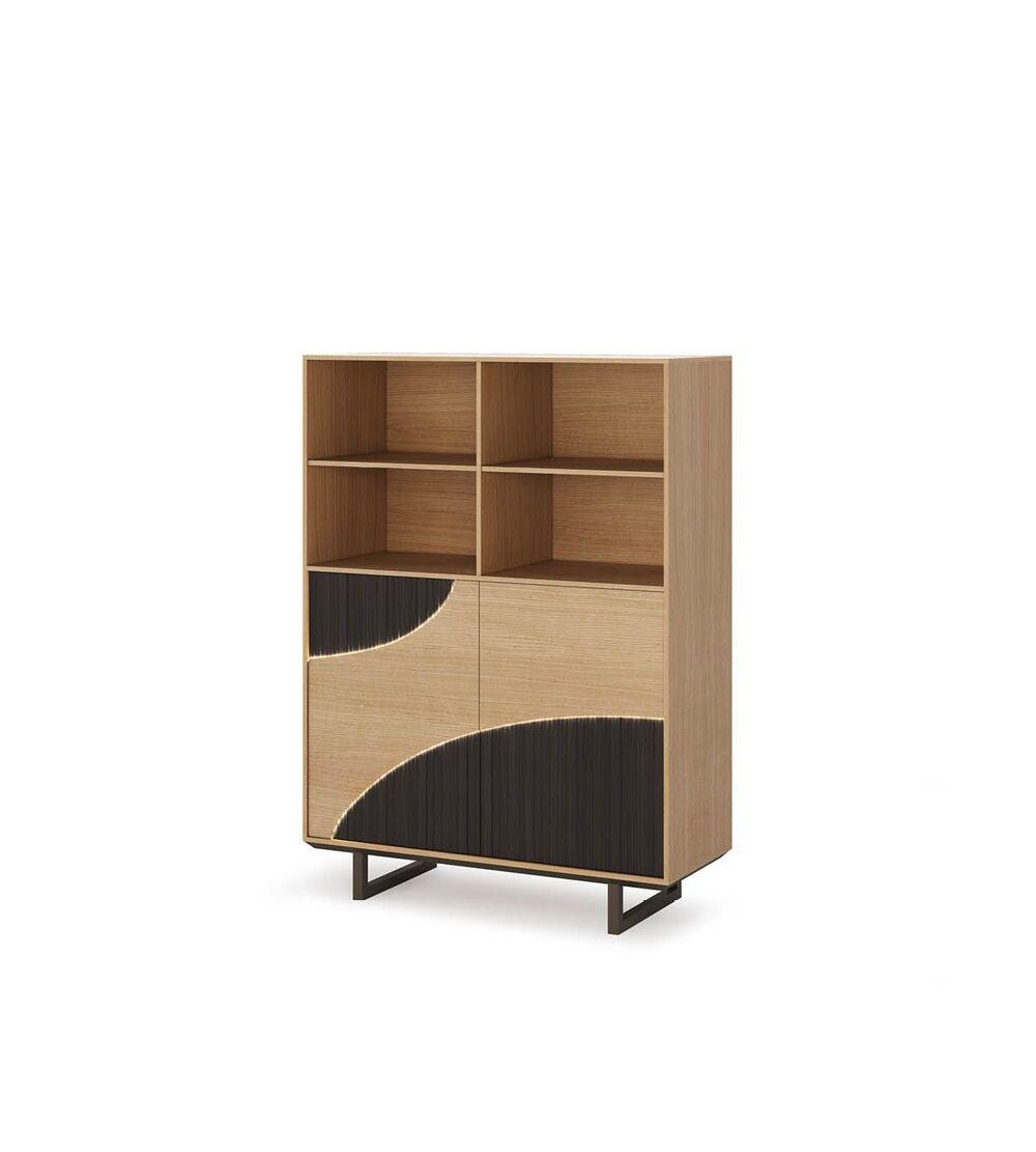 Vitrine basse 2 portes 4