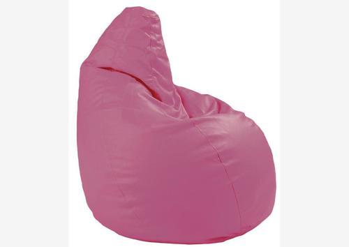 Pouf original en pvc rose