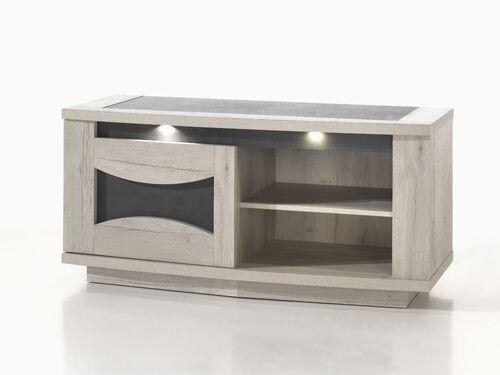 Meuble TV contemporain 1 porte 1 niche