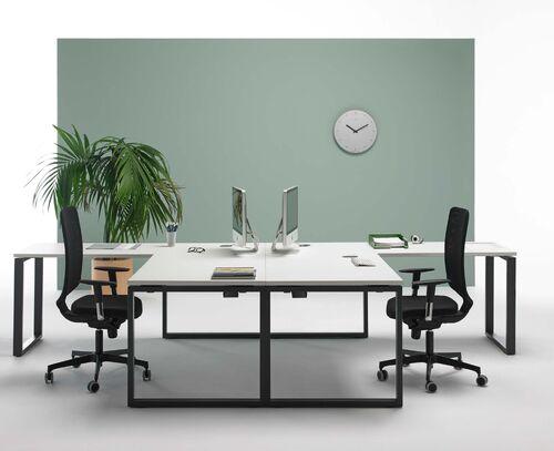 Bureau d'angle modulable avec pied en U