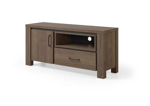 Meuble TV imitation chêne
